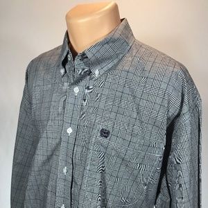 Cinch Men’s Dress Shirt Size XL Long Sleeve